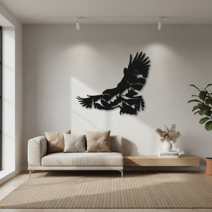 Arte de Pared Águila de Montaña
